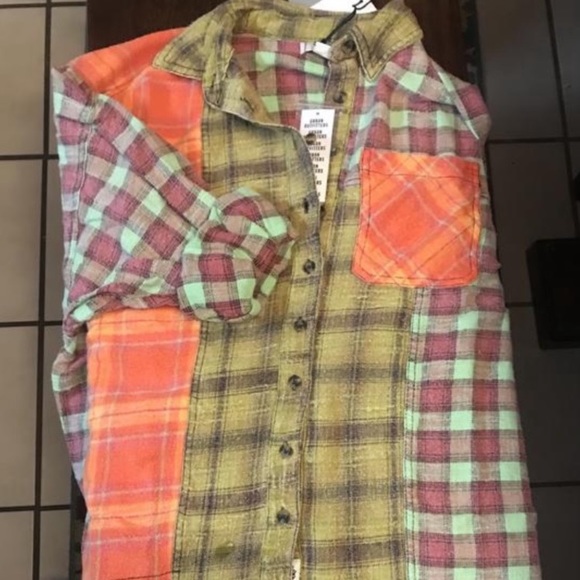 UO BDG Robbie flannel button down shirt - Picture 2 of 5